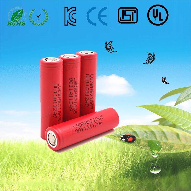 18650 Battery 3.7V 2000mAh Lithium-Ion Battery Samsung Li-ion Battery for Flashlight/Torch