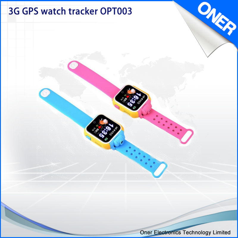 Mini GPS Kids Watch Tracker with Sos Alarm
