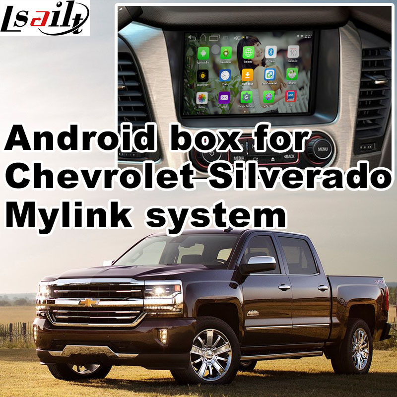 Android 4.4 GPS Navigation Box for Chevrolet Silverado Colorado etc Video Interface Box GM Intellink Mylink System