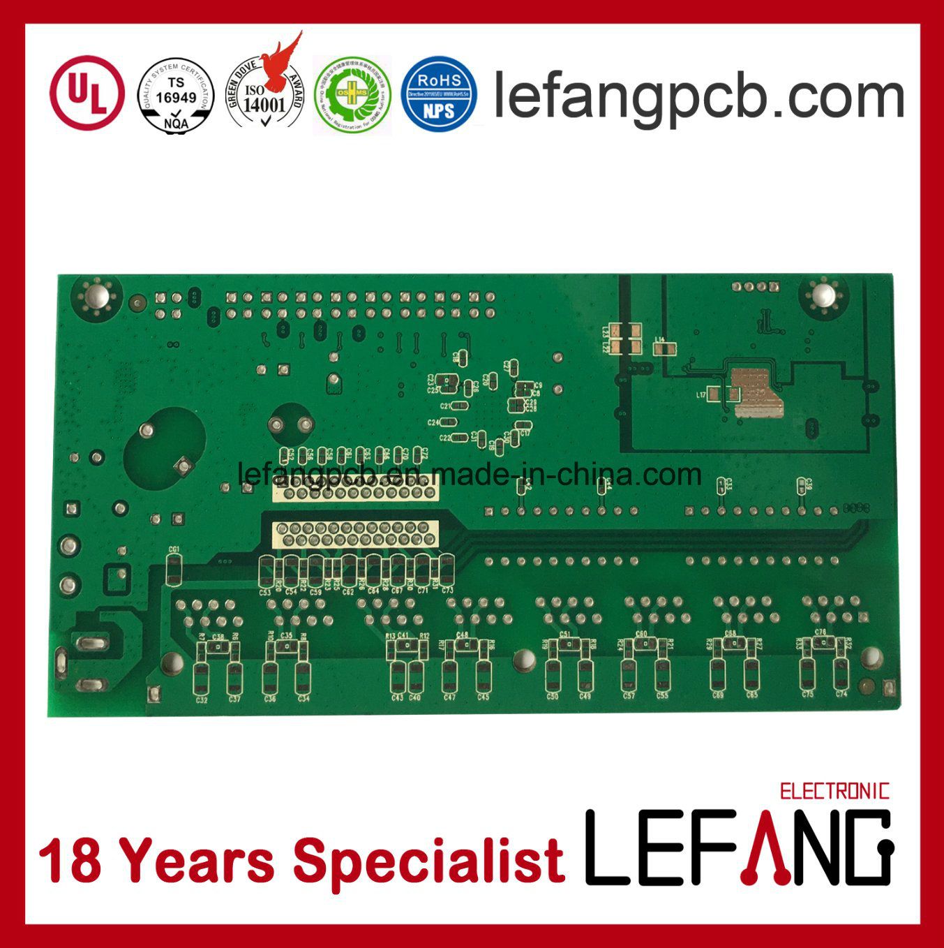 Multilayer Consumer Electronics PCB Circuit Board with Immersion Tin