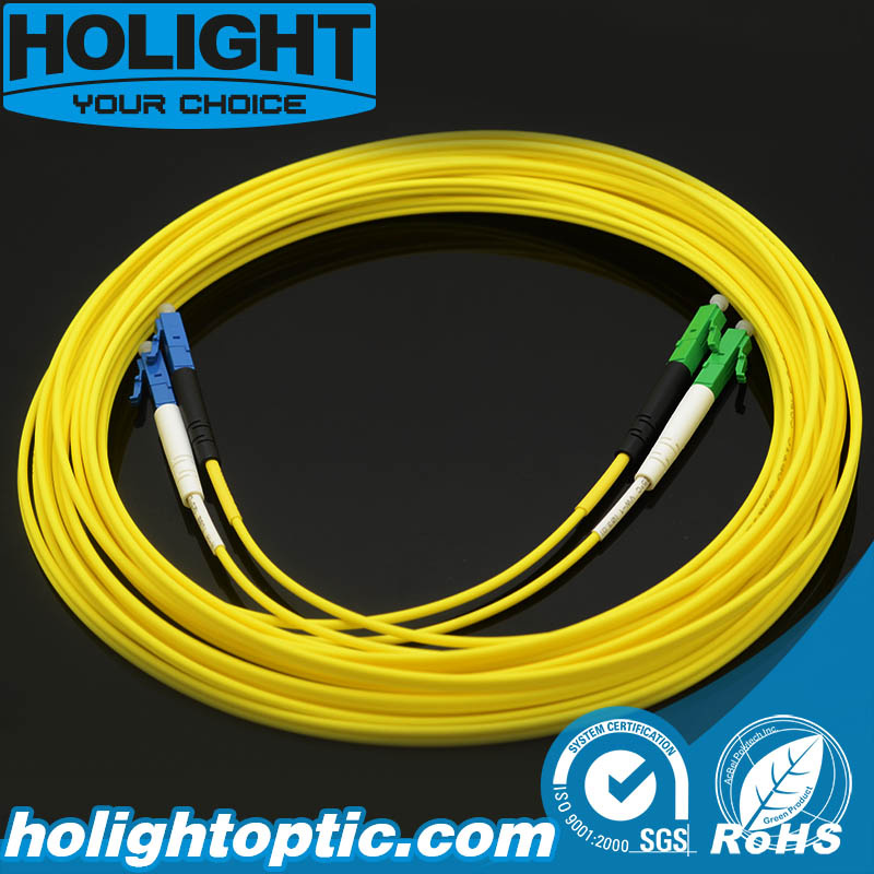 Lca to LC Duplex Singlemode Fiber Optic Patchcord