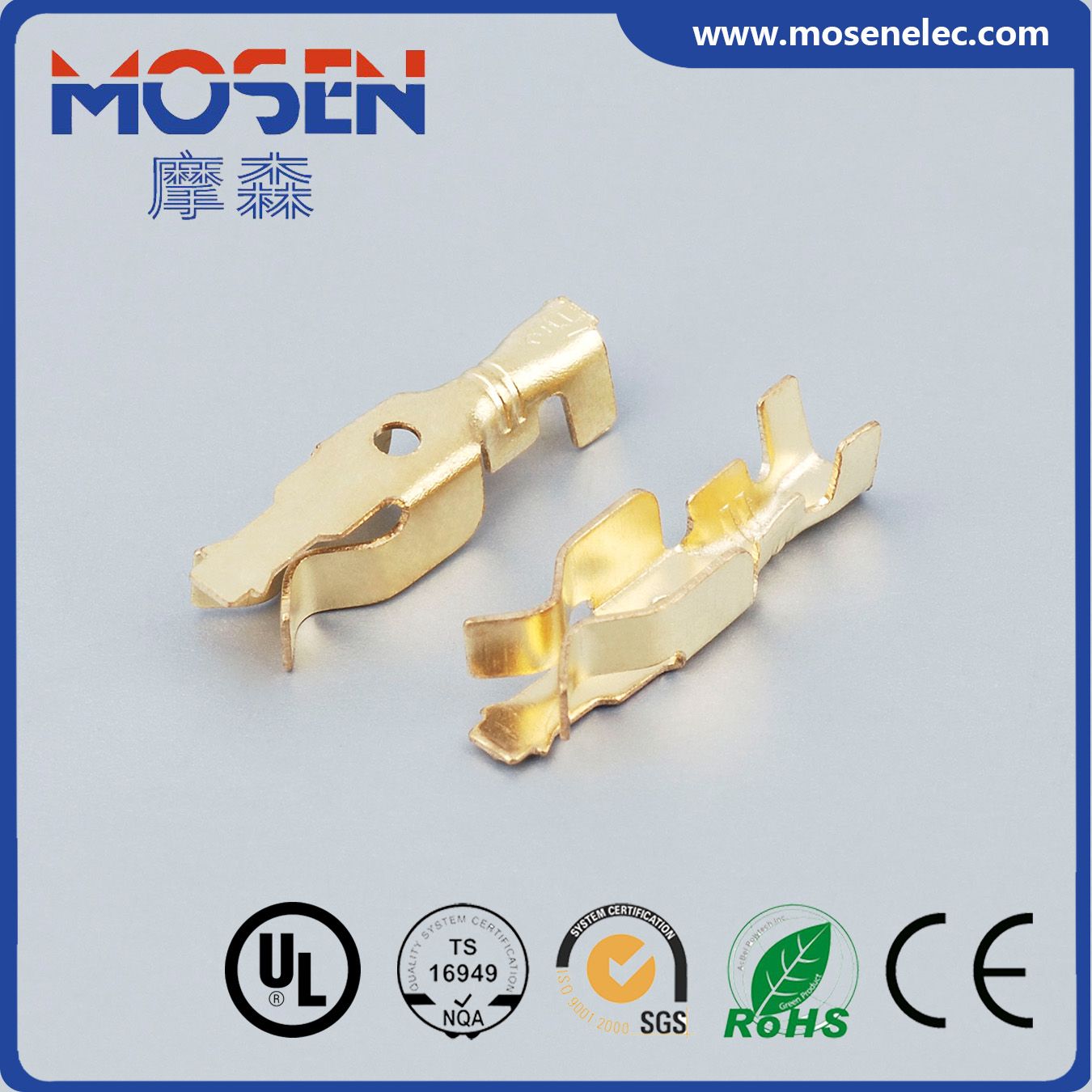 Lamp Socket Terminal Electrical Connectors Djd029-2 Wire Connector