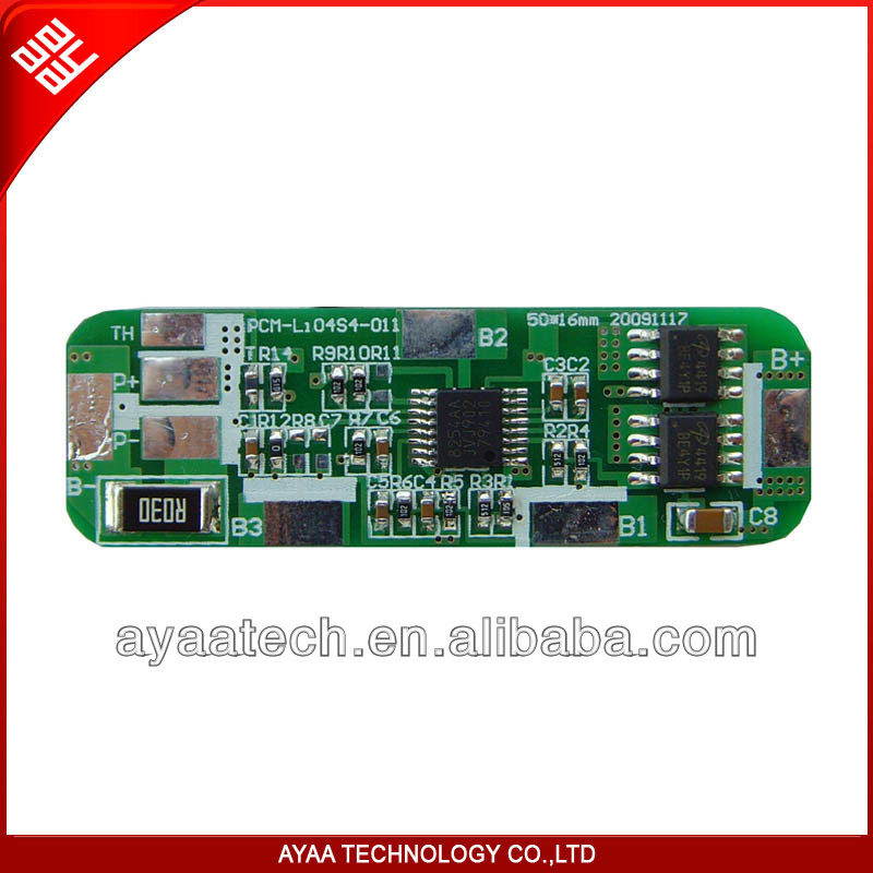 LED PCB with Ntc for Li-ion /Li-Polymer LiFePO4 Battery PCM
