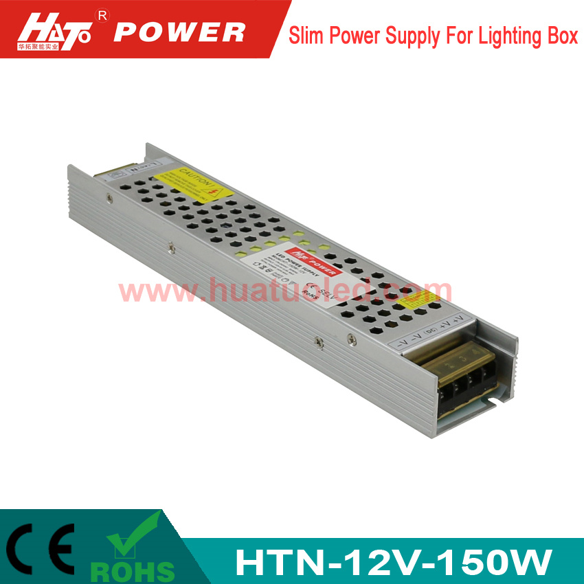 12V 12A LED Power Supply with Ce RoHS Bis Htn-Series