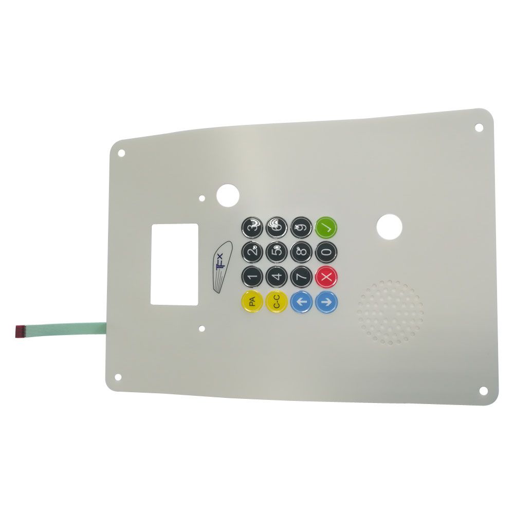 Custom Flexible Printed Conductive Silver Ink Circuit Membrane Switch
