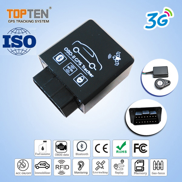 Smart OBD GPS Tracker Support Keyless RFID Remote Diagnostic Tk228-Ez