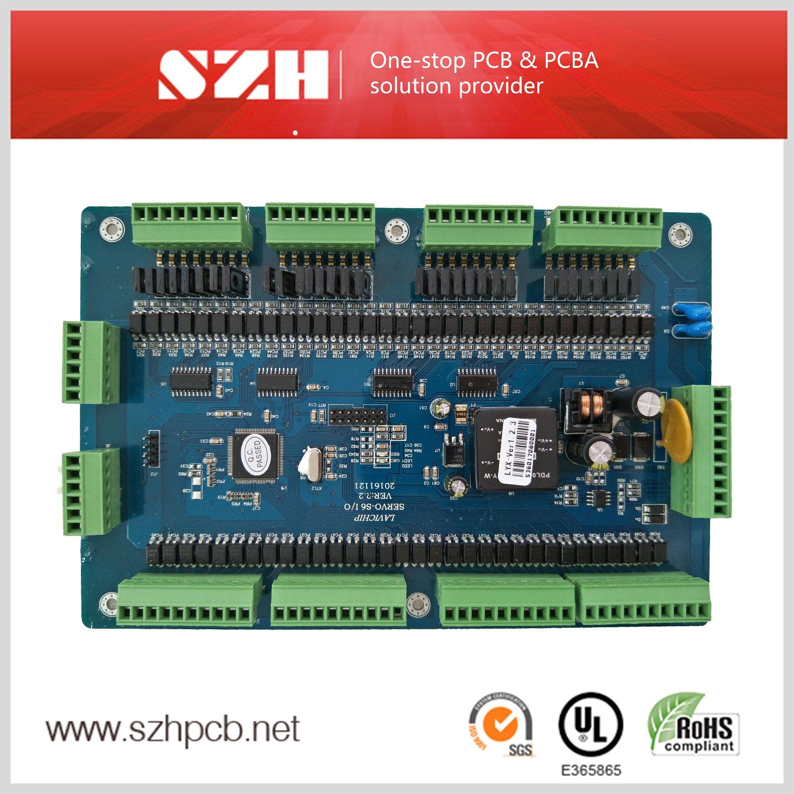 Mainly Pulse Handheld 2mm 2oz SMT PCBA Board
