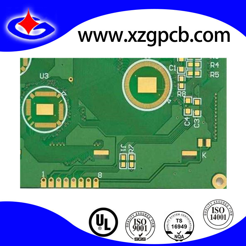 PCB with Edge Plating Half Hole Small BGA and Enig