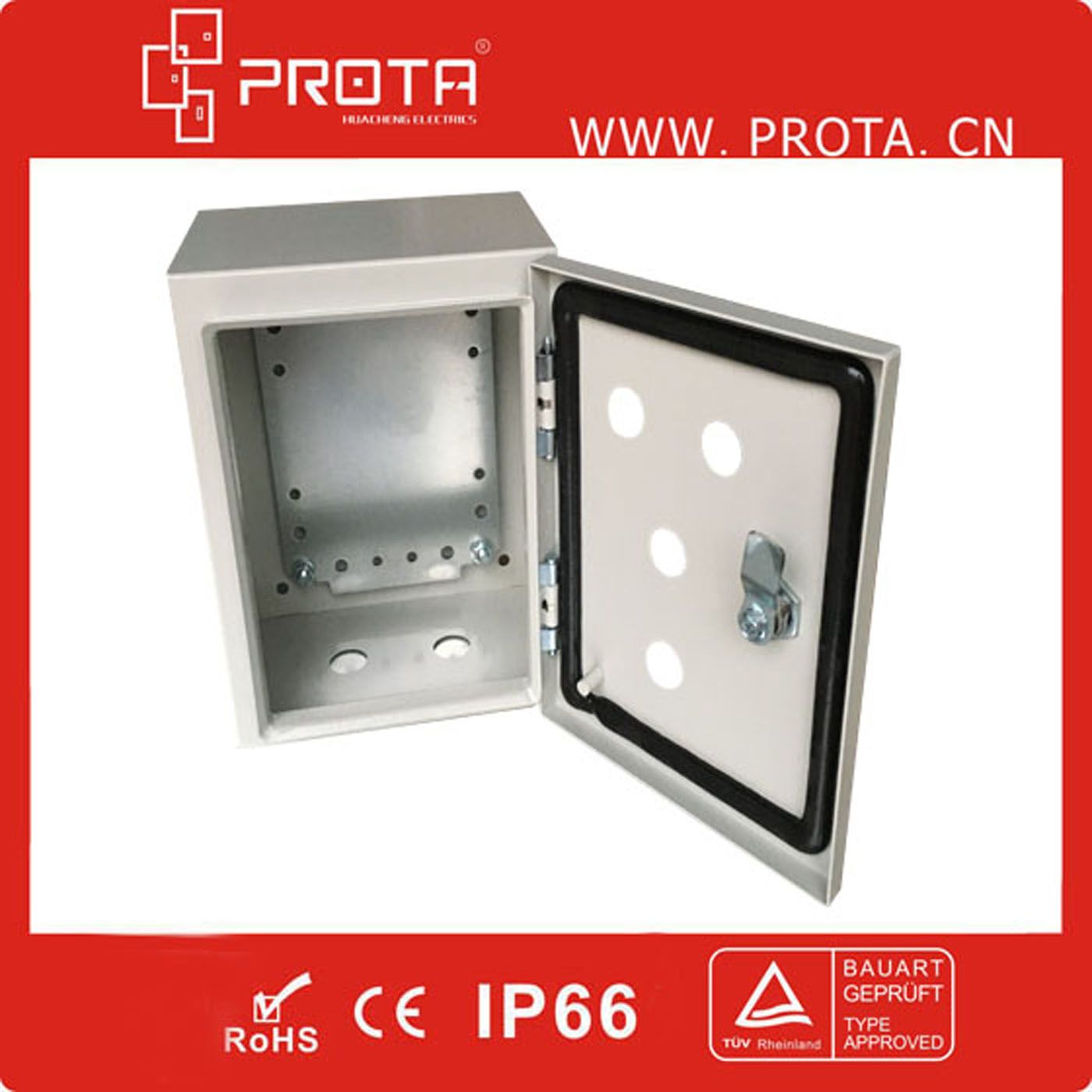 Prota Wall Mounting Metallic Enclosure Box