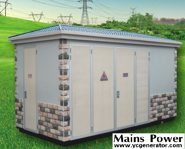 1600kVA 10kv or 22kv Dry Type Transformer Containerized Type