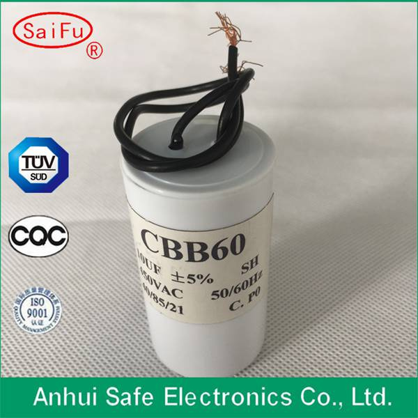 Safe and Reliable AC Motor Run Water Pump Capacitor