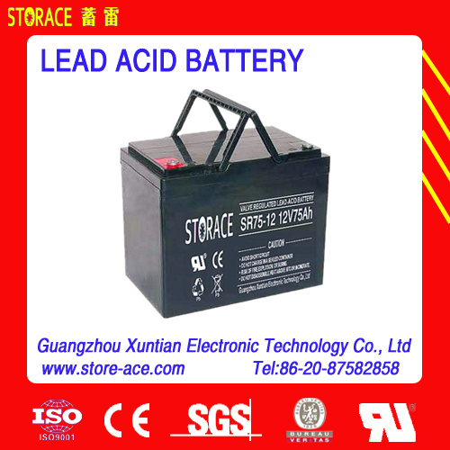 SLA Maintenance Free Battery 12V 75ah