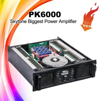 Pk6000 1800watts High Power Professional Power Amplifier