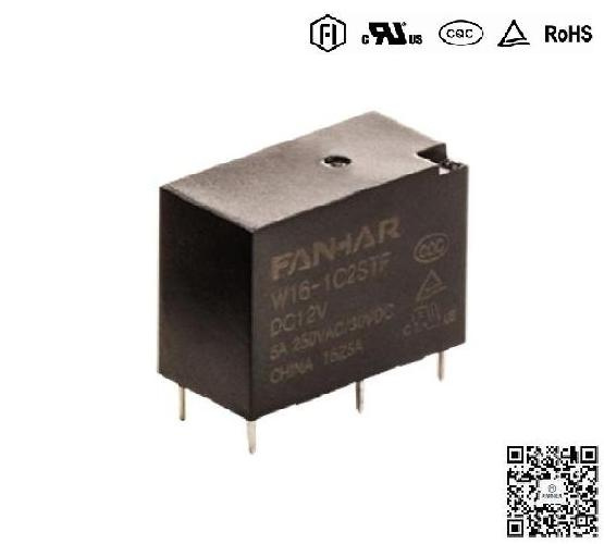 High Load Relay with Agsno2 Contact Arrangement Material