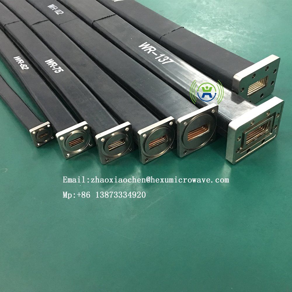 RF Equipment Flexible Twist Waveguide with Copper Flange