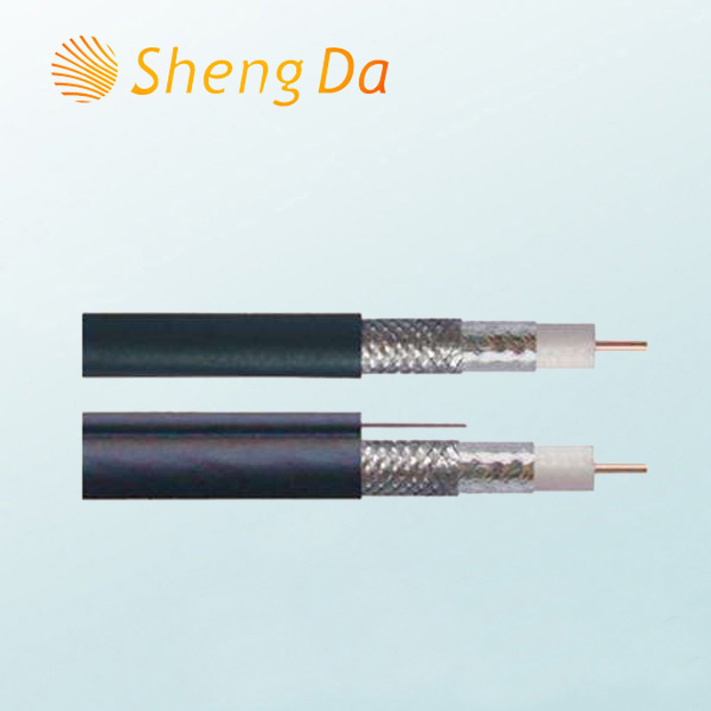 CCTV and CATV Communication Shielded Rg-6 Coaxial Cable