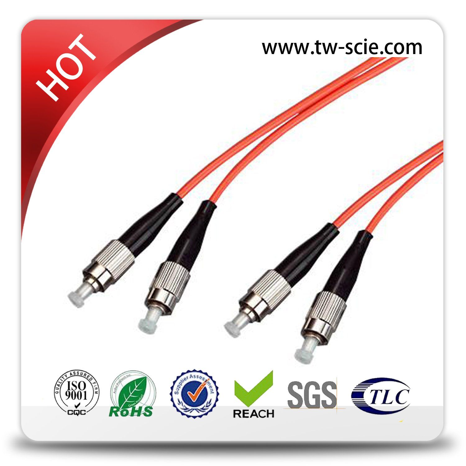 Sc to Sc Duplex Fiber Optic Patchcord Sc PC for Terminal Box-G