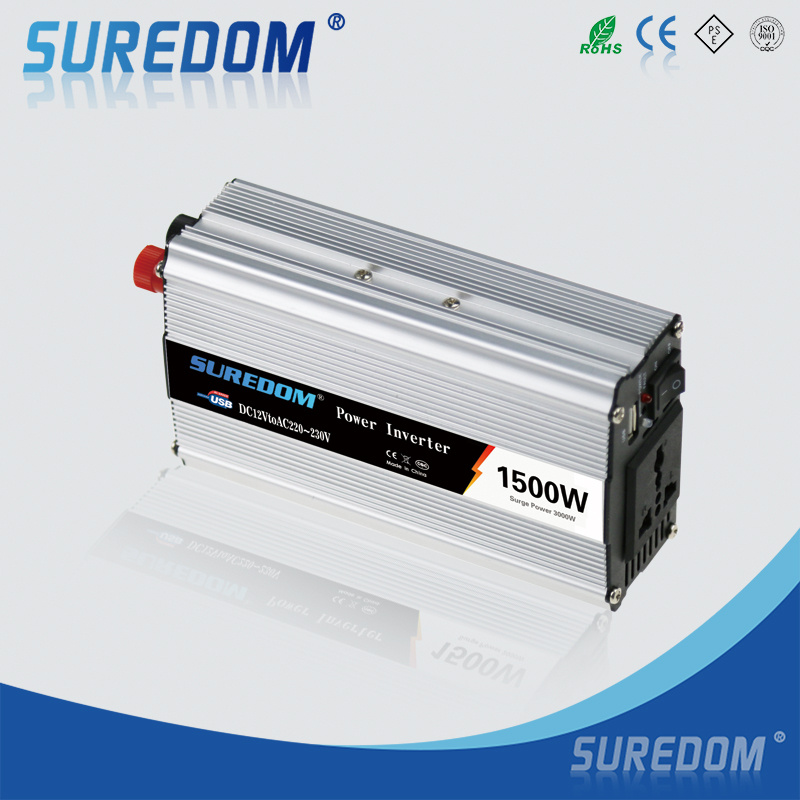 Factory Suredom 1500W DC to AC Car Power Solar Inverter