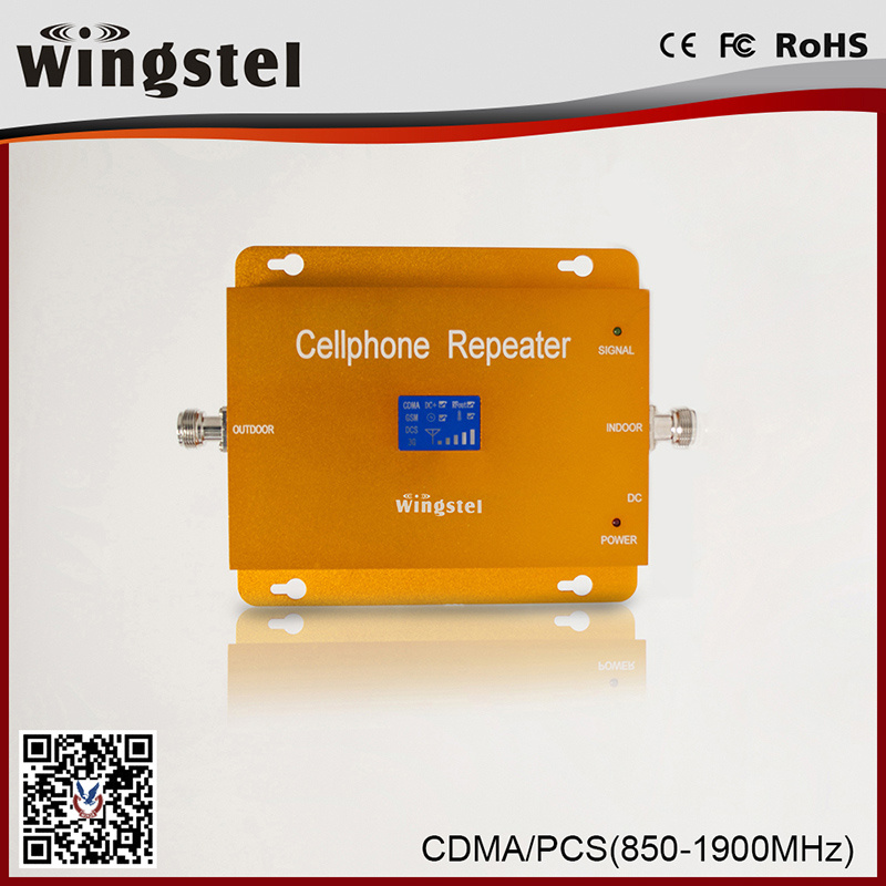 Gold CDMA/PCS Signal Booster/Dual Band 850/1900MHz Home Signal Repeater/Signal Repeater From Wt