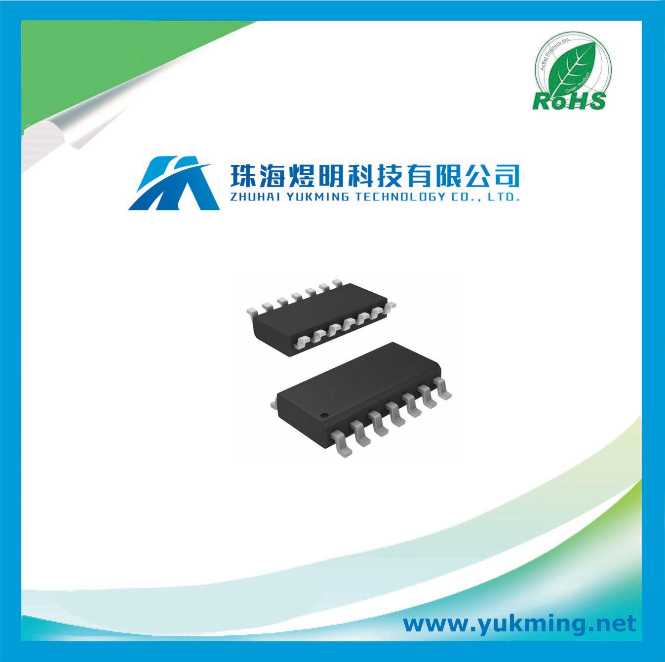 Integrated Circuit 74hc02 of Quad 2-Input Nor Gate IC