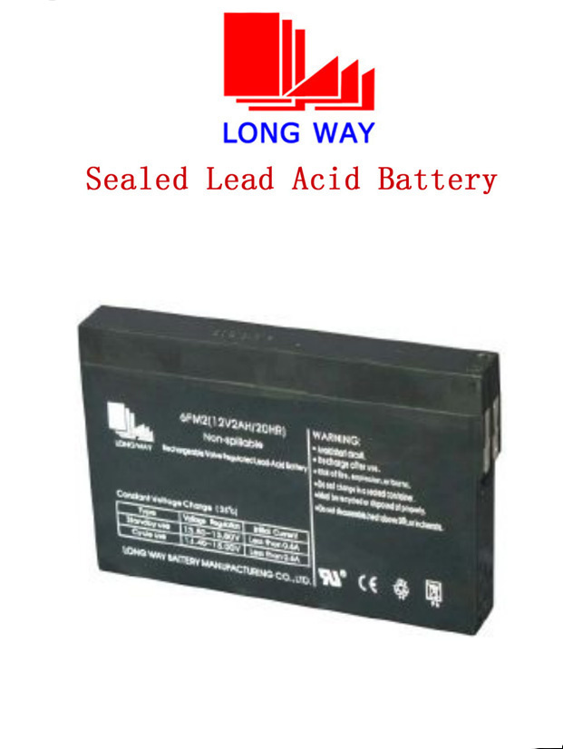 12V2.0ah Back up VRLA Battery