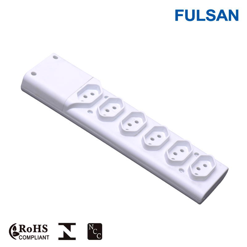 6 Gangs Multi Electrical Power Extension Socket