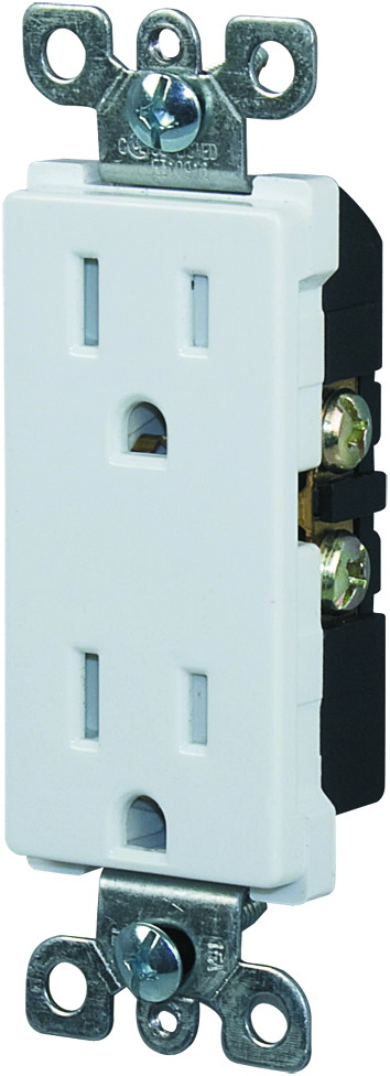 Tamper-Resistant, UL Decora Receptacle