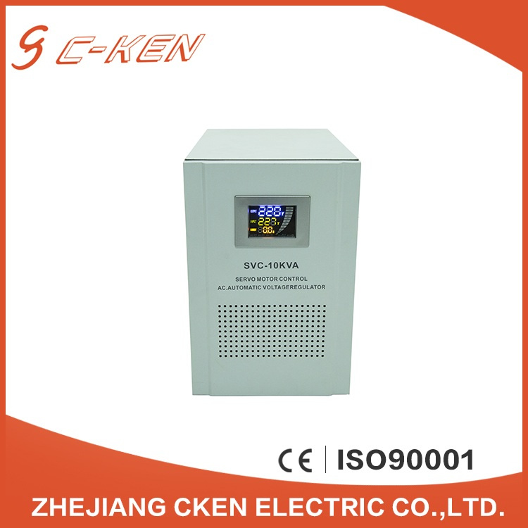 Single Phase 10kVA Servo Motor Voltage Regulator