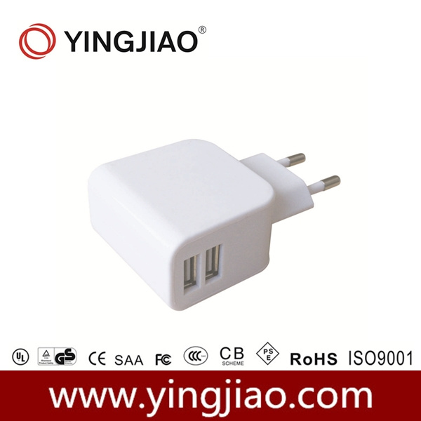 5V 3.1A 16W DC Double USB Charger
