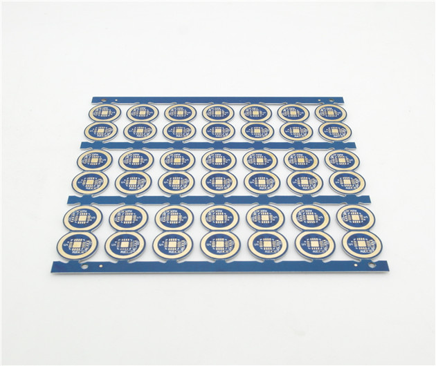 Double Sided 1.0mm Blue PCB for LED