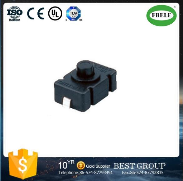 Self-Locking Electric Torch Push Button Switch Rocker Switch