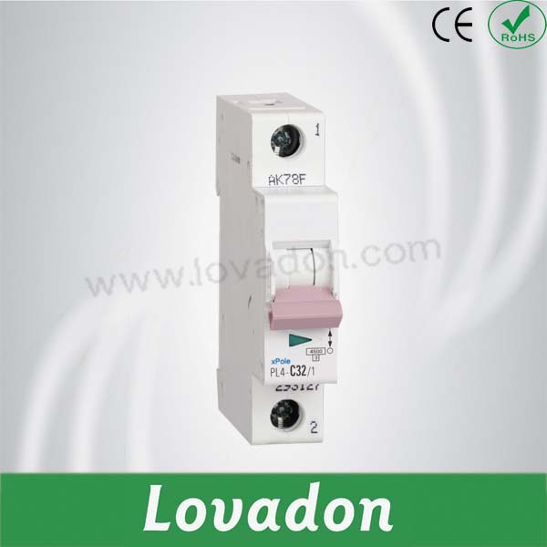 Good Quality L-7n Type One Pole Miniature Circuit Breaker