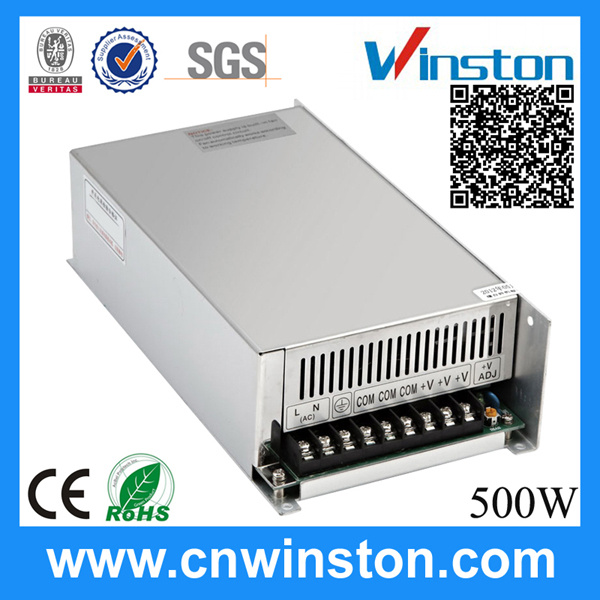 S-500 Series AC/DC Single Output Switching Power Supply with CE