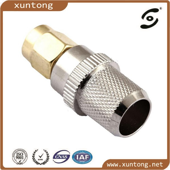 SMA Male Crimp Connector for LMR400 Cable