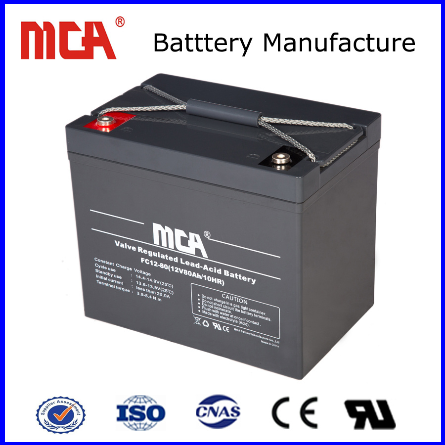 Telecom 12V 80ah Gel Battery for Inverter Battery-Energy-Storage-System