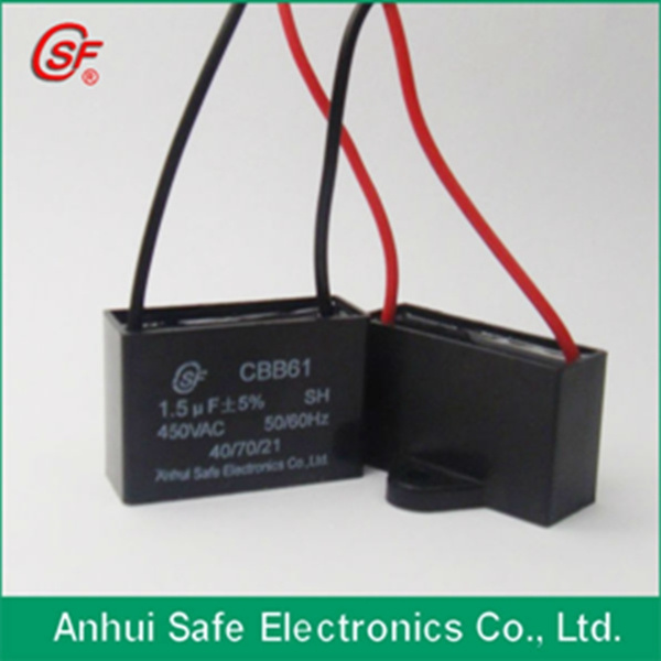 35UF 250V AC Motor Run Capacitor Cbb61 Box Type