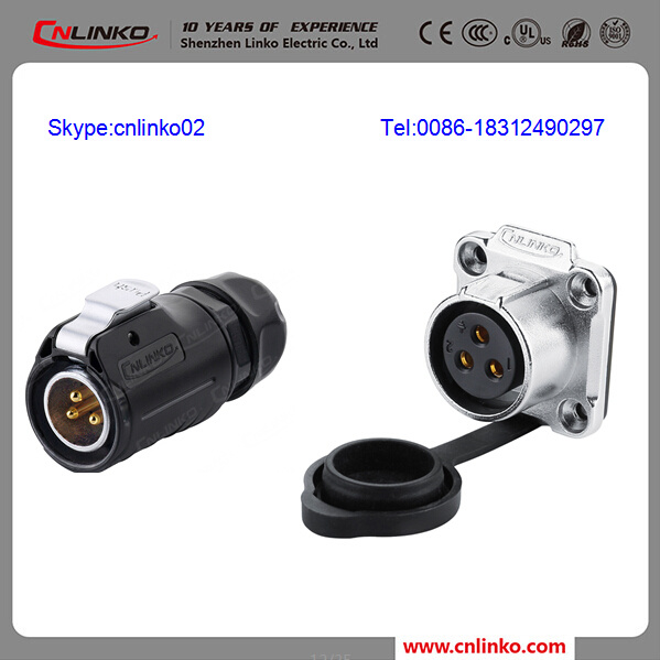 Best Multipolar Conector/Electrical Connectors 12V with Rubber Cap/Covers
