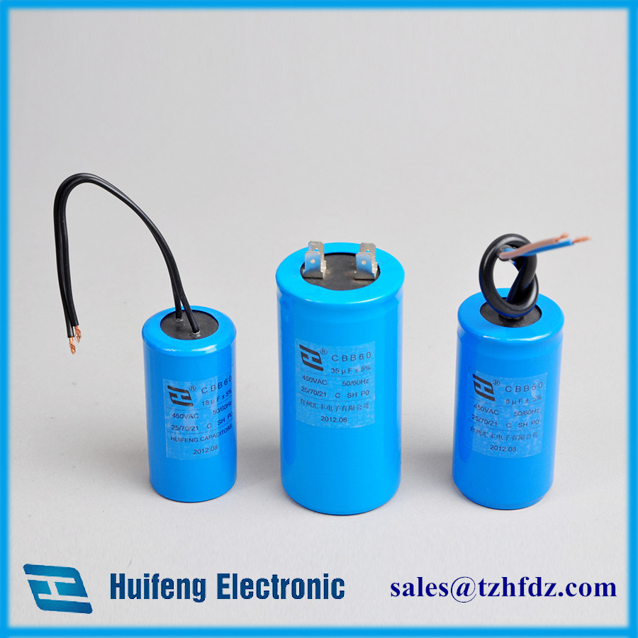 Cbb60 AC Motor Run Capacitor