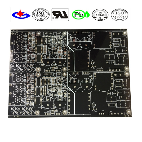 Black Soldermask PCB Circuit Board for Security Electronics