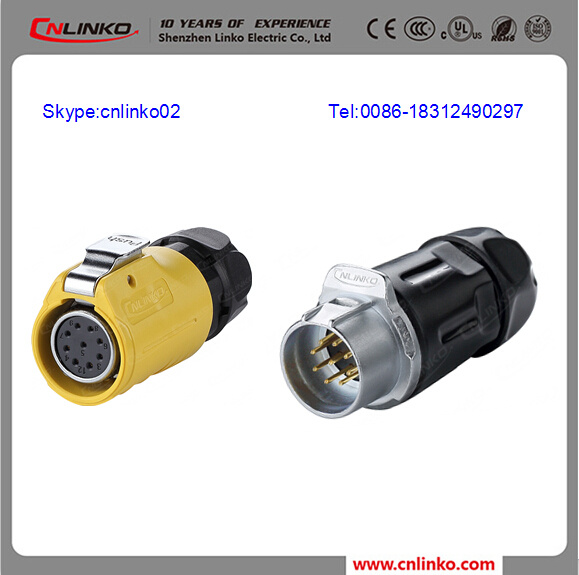 IP67 Waterproof Cable Connector in LED Panel and LED Lighting