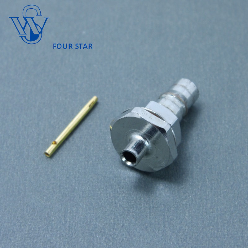 RF Coaxial Female Bulkhead Qma Connector for Rg405 Cable