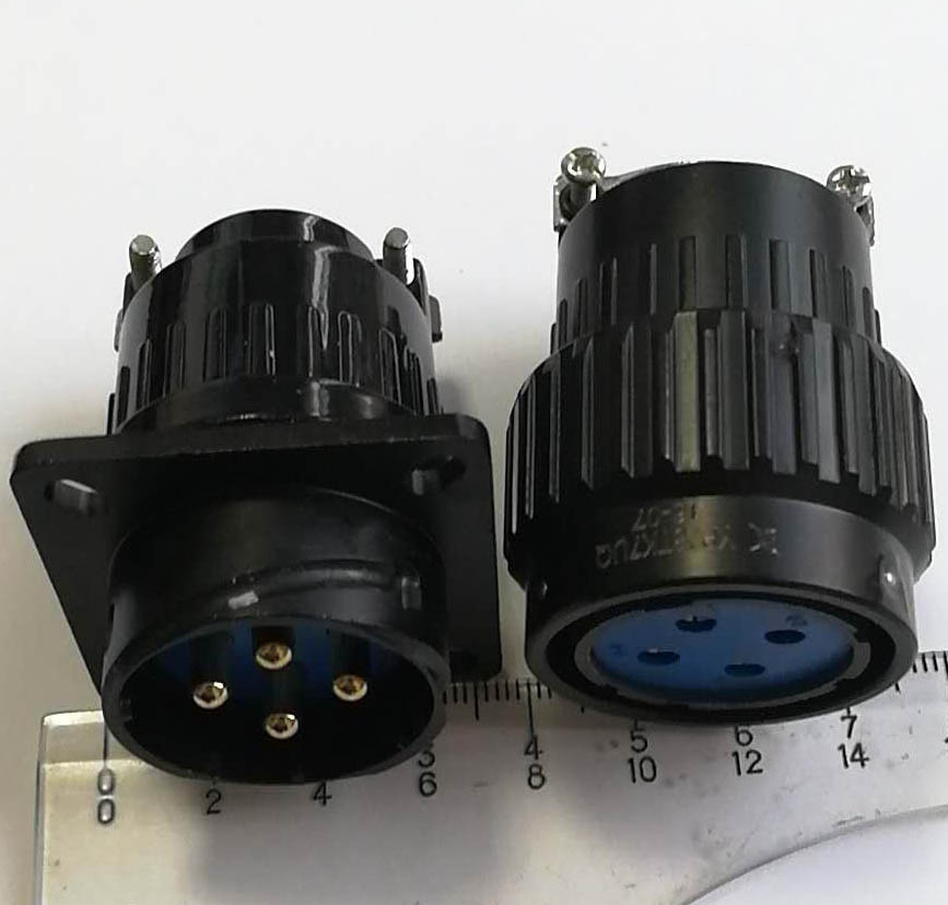 Yp28-7uq 4 Pins Power Bayonet Coupling Connectors