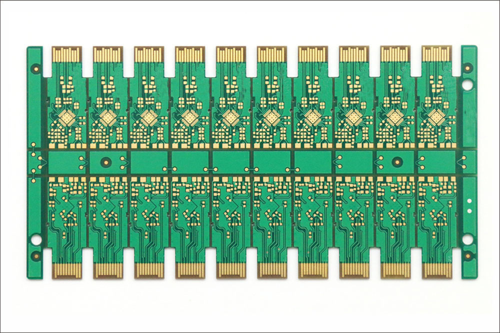 Long-Short Gold Finger PCB, Multi-Layer PCB, Fr-4 PCB Board