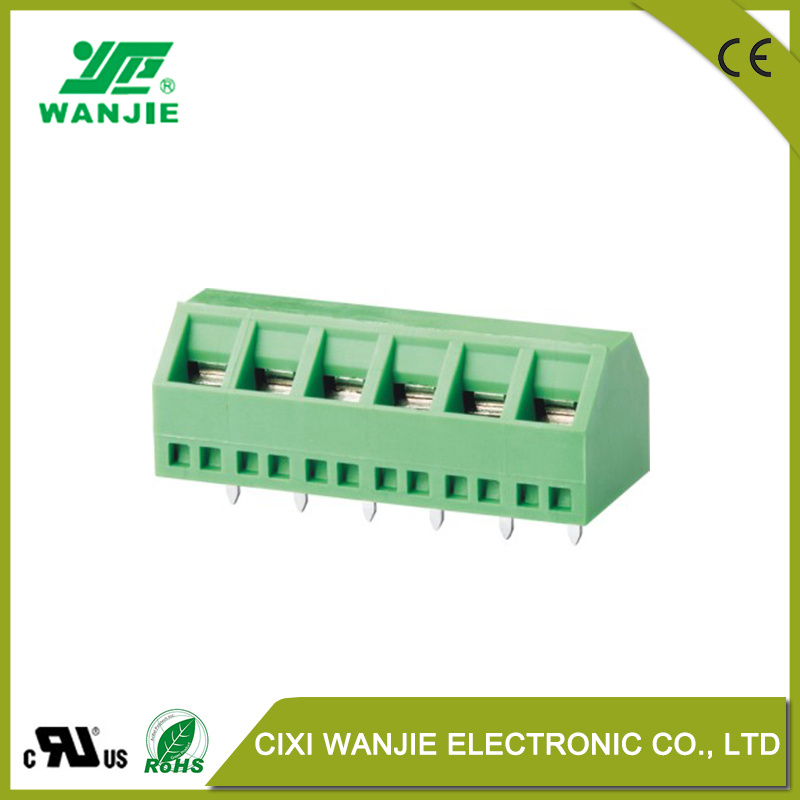PCB Terminal Block Screw Connector with High Voltage High Current Xd508, Pitch 5.08mm