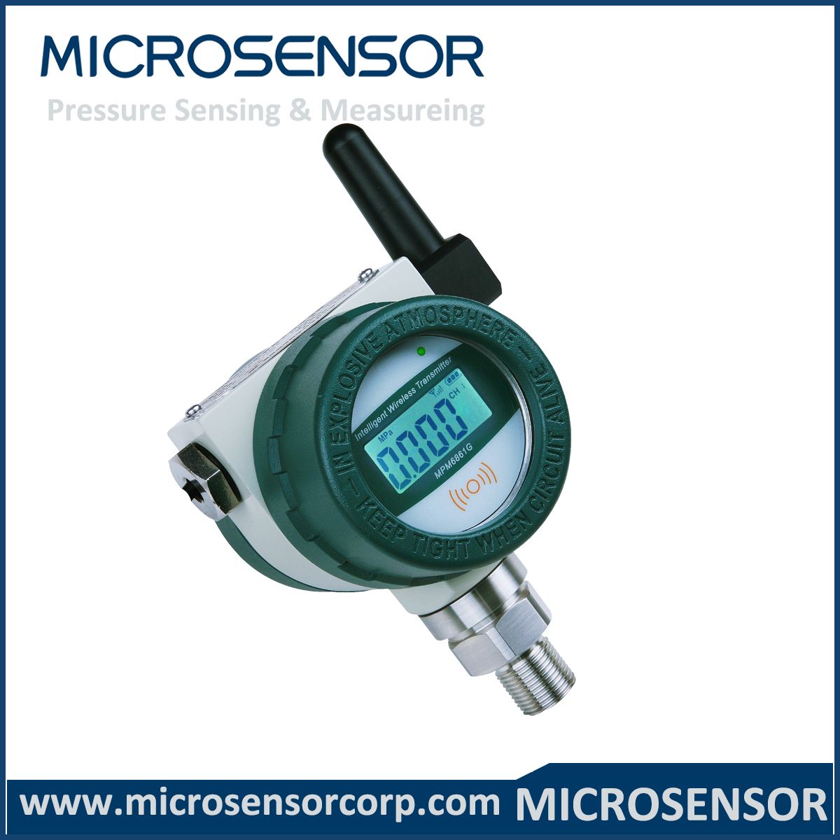Intelligent Wireless Pressure Transmitter MPM6861G