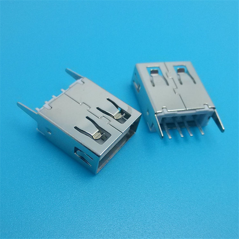 Straight Right Angle 4pin 2.0 USB Connector