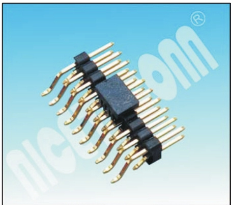 Factory Pin Header Conncector Dual Rows pH: 2.54mm Female/Male Pin Header with Cap
