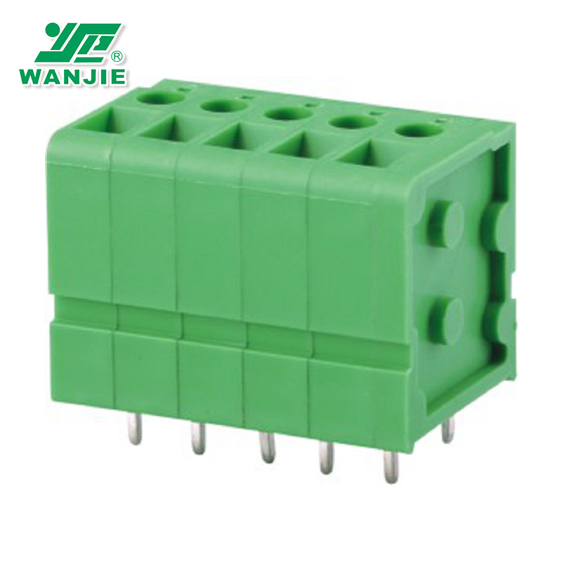 PCB Screw Terminal Block Wj105va, 5.0mm