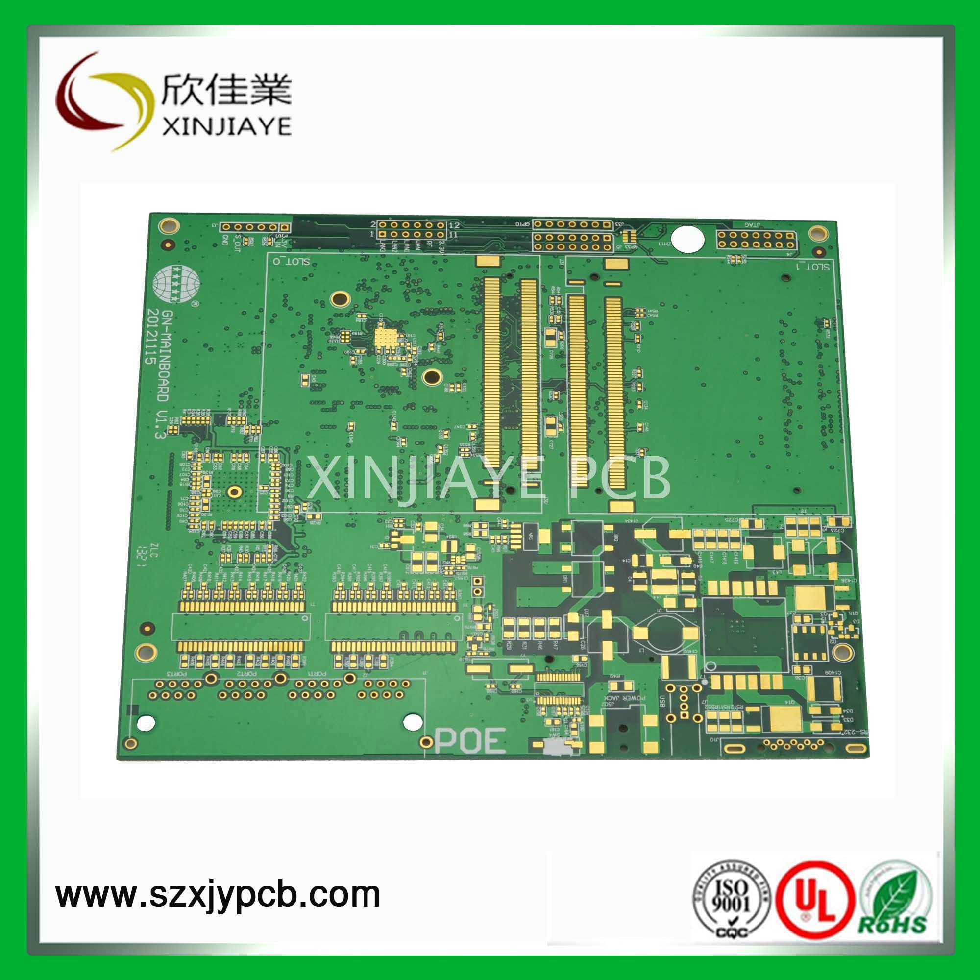 Tablet PCB with Green Solder Mask