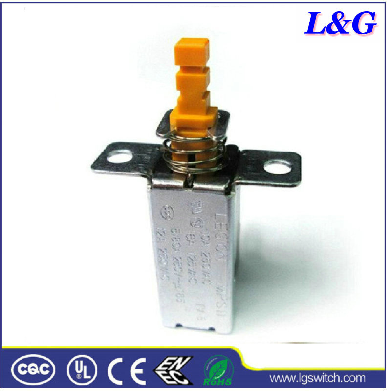 Power 12A 250VAC on-off Push Button Switch for Humidifier